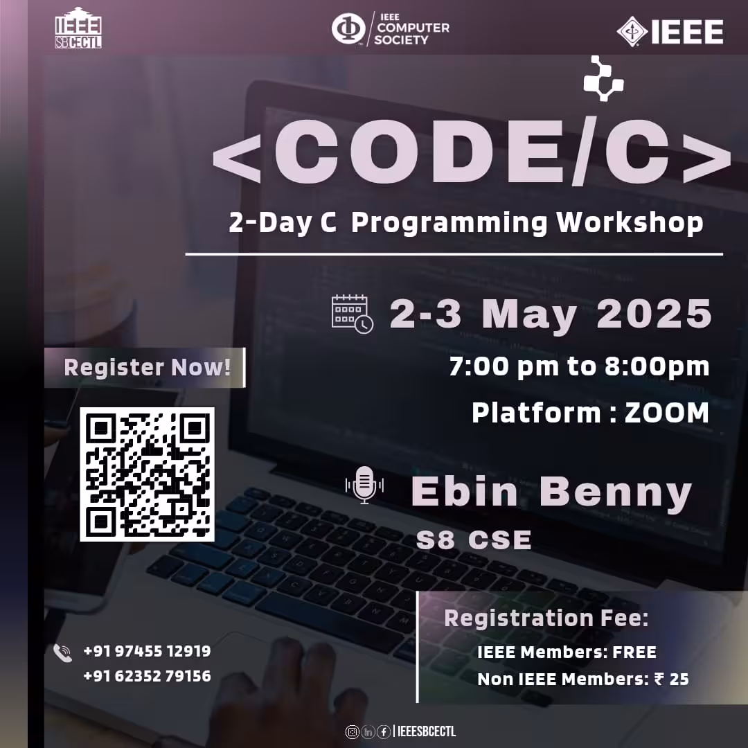 IEEE SB CECTL Activity 2025-2026