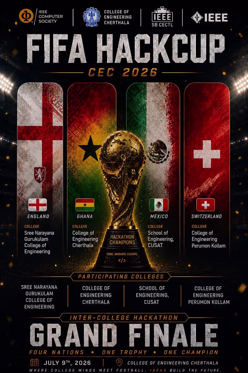 FIFA Hackup 2026 Event by IEEE SB CECTL