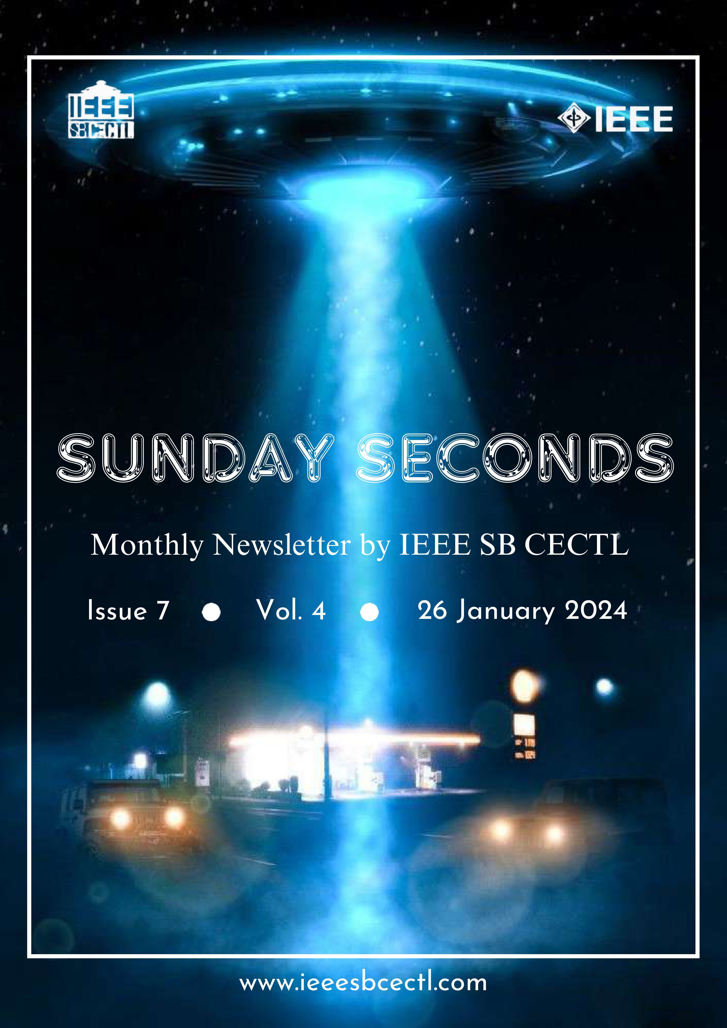 IEEE Sunday Seconds Monthly Magazine, College of Enginnering, Cherthala (CECTLA)